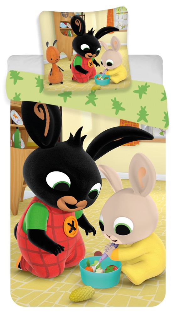 Bing and Charlie Bettwäsche 140×200cm, 70×90 cm