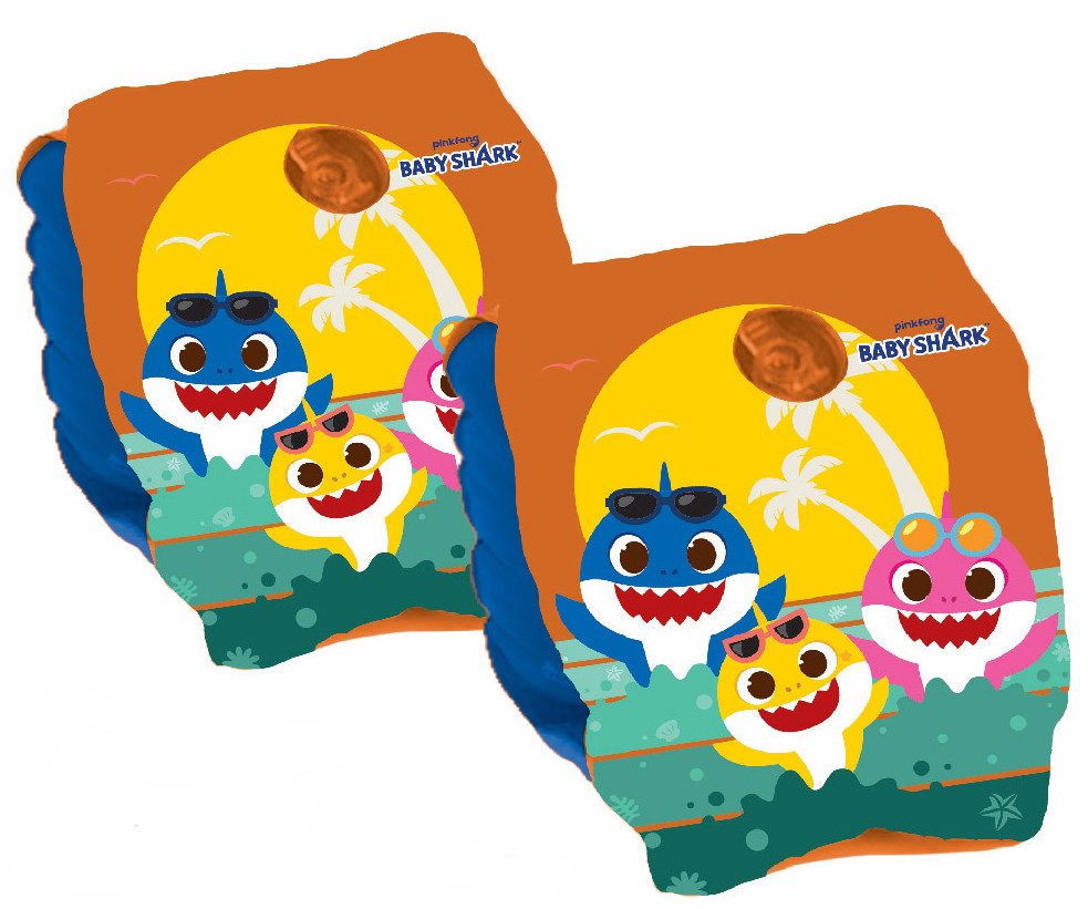 Baby Shark Sharktastic Schwimmflügel 25x15 cm