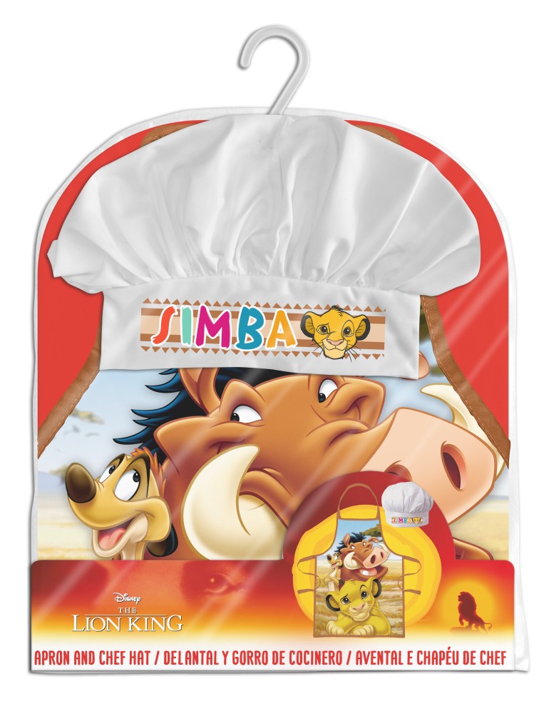 Disney Der König der Löwen Trio Kinder Schürze 2-teiliges Set