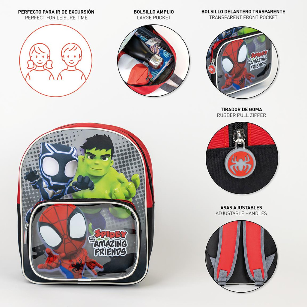 Spiderman Spidey Rucksack, Tasche 30 cm