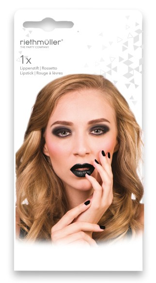 Party Make Up, Schwarzer Lippenstift