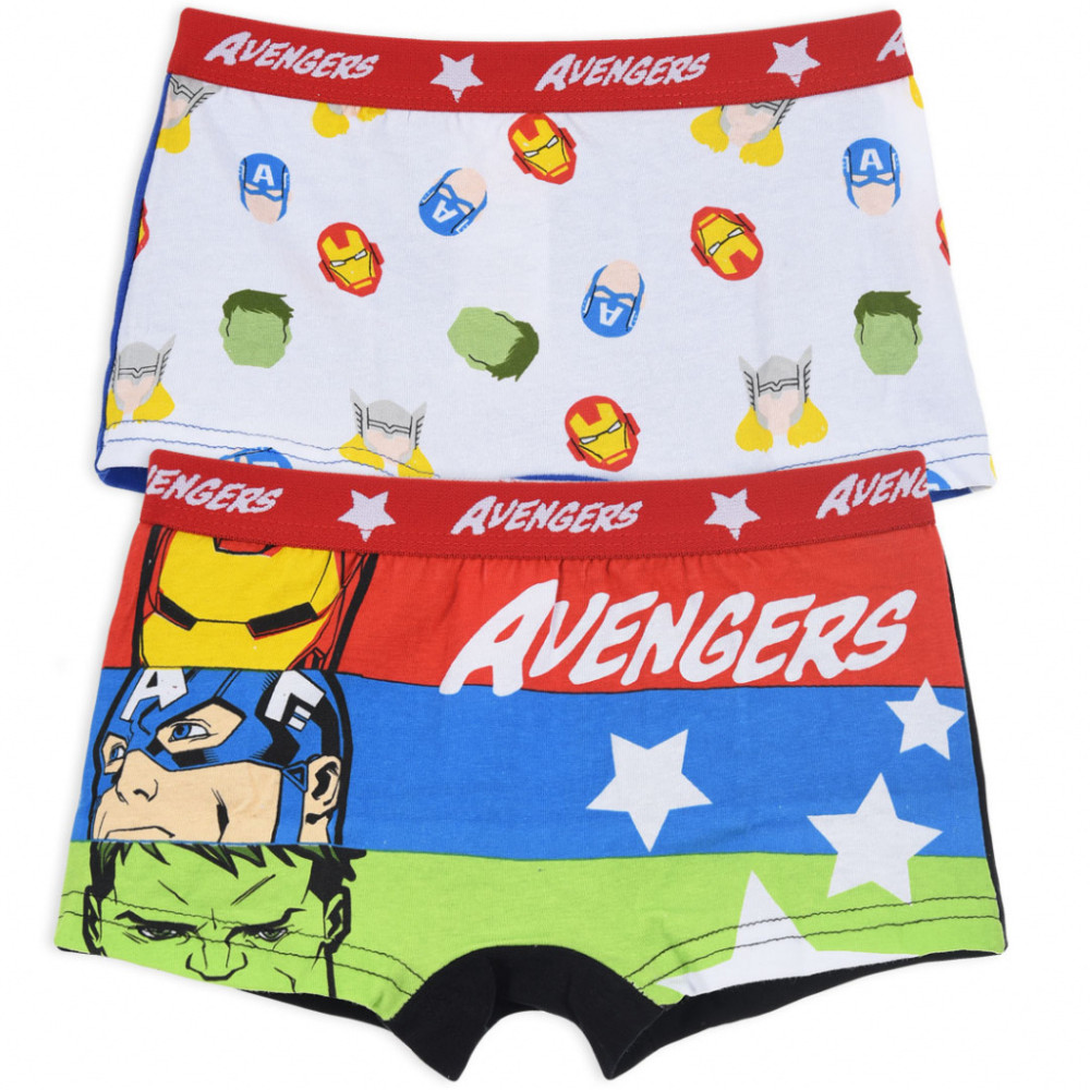 Avengers Kinder-Boxershorts 2 Stück/Packung
