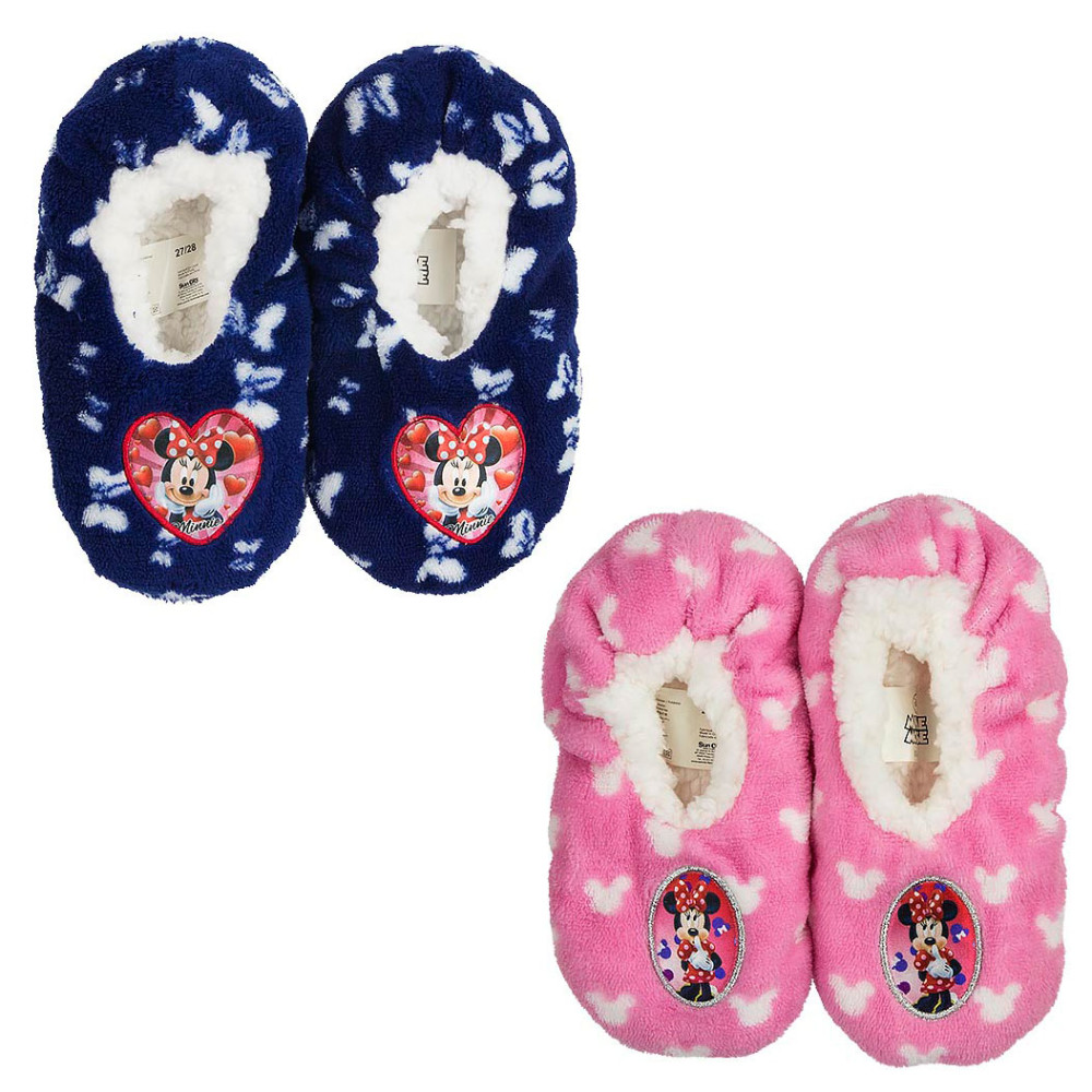 Disney Minnie  Kinderwinter Hausschuhe 25-32