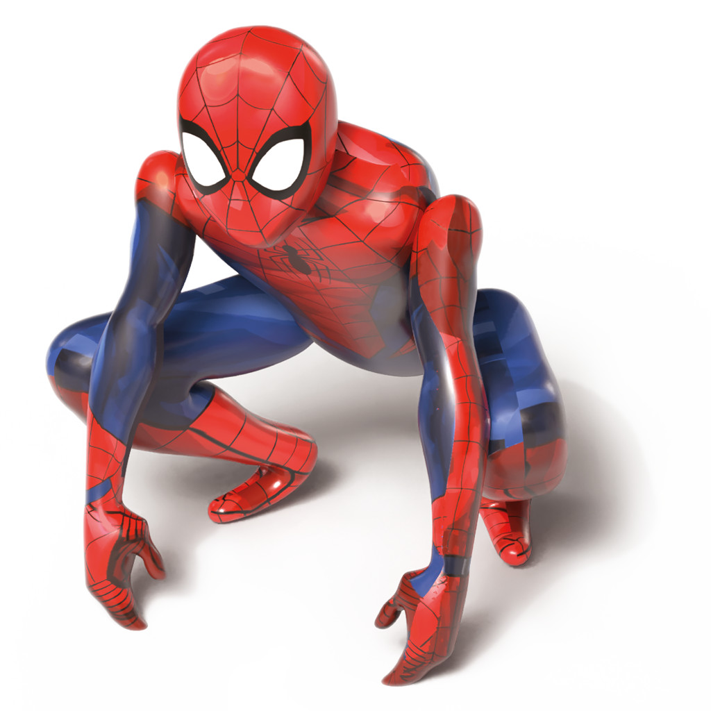 Spiderman Hero 3D Folienballon 88 cm