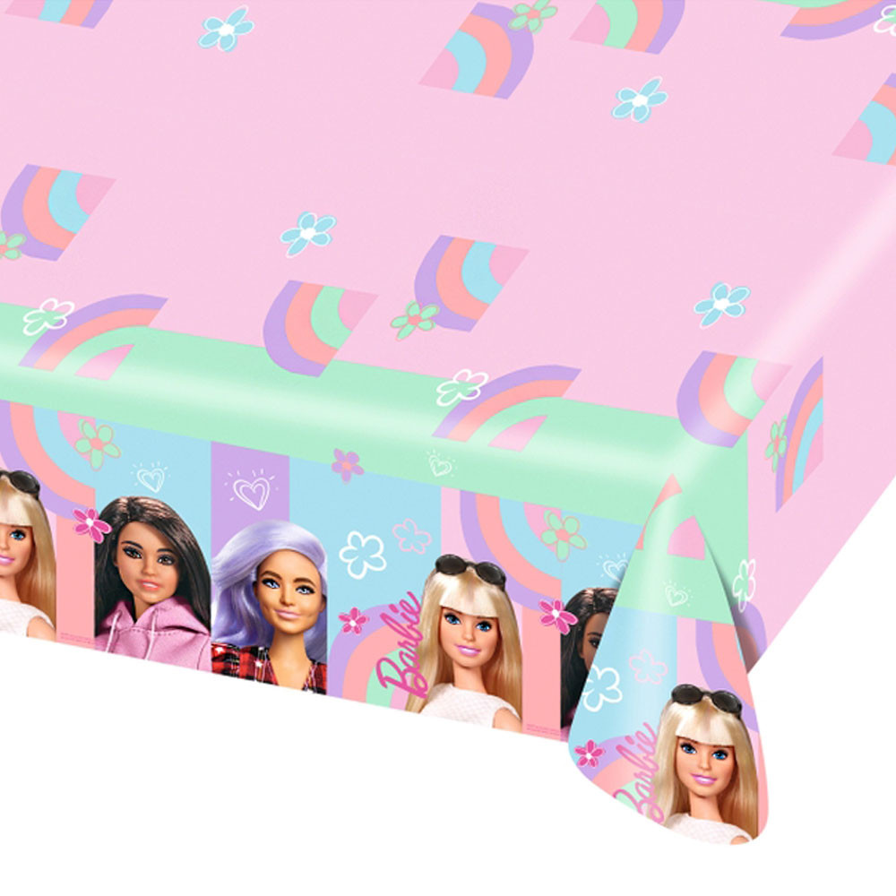 Barbie Sweet Life Papiertischdecke 120x180 cm