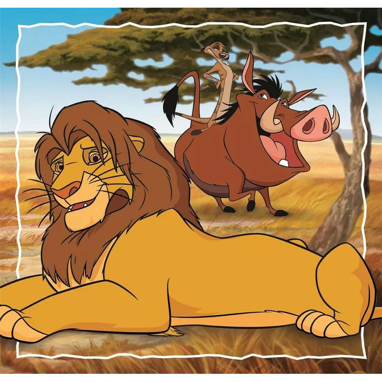 Disney Classics Timeless 3x48 Stk Puzzle Clementoni