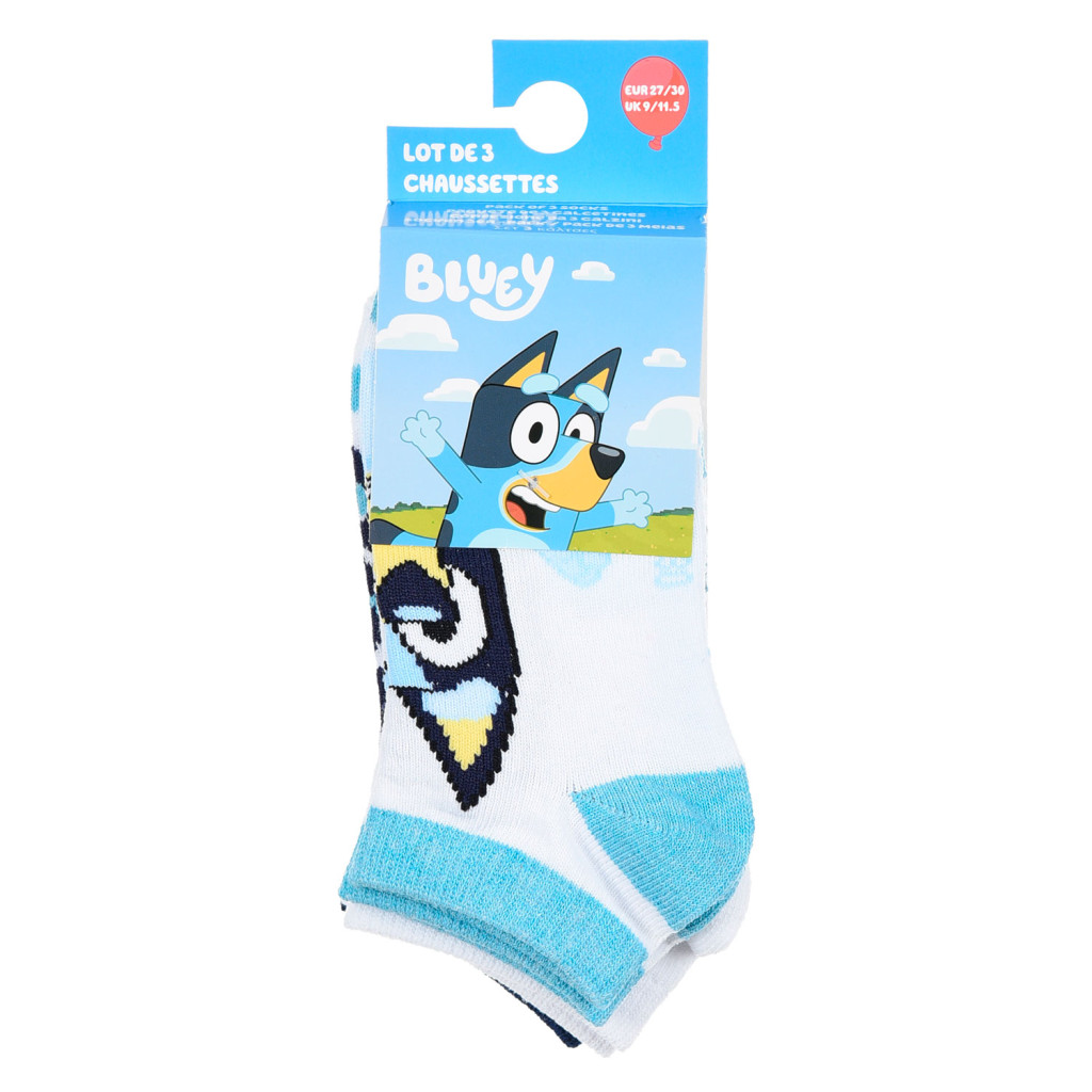 Bluey Kinder-Sneaker-Socken 23-34