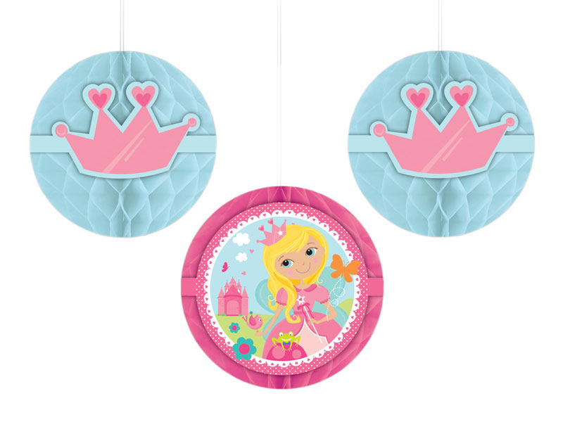 Wabenbälle Prinzessin Hängedeko
