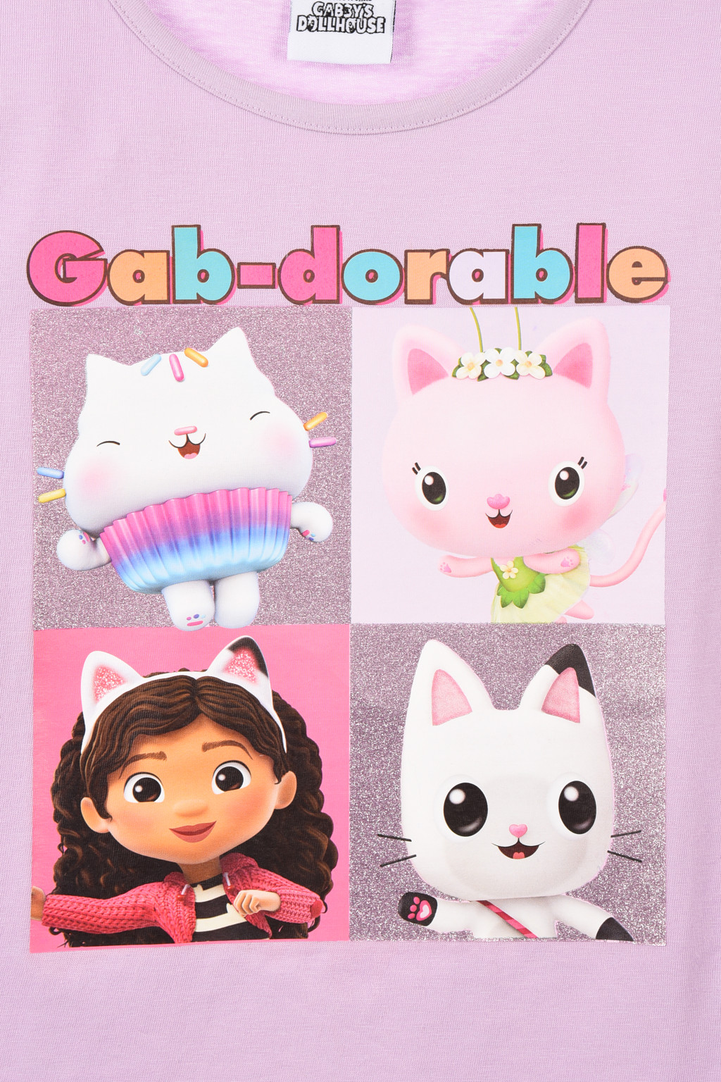 Gabby's Dollhouse Gab-dorable Kinder Langarmshirt, Oberteil 3 - 8 Jahre / 98 - 128 cm