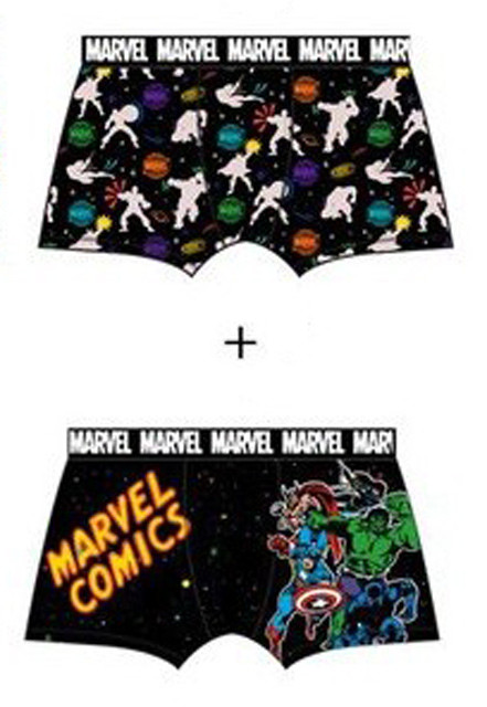 Avengers Marvel Herren Boxershorts 2er Pack S