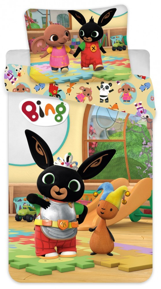 Bing Play Kinderbettwäsche 100×135cm, 40×60 cm