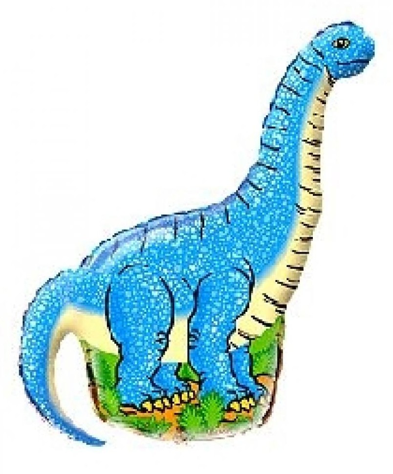 Dinosaurier Blue Folienballon 36 cm (WP)