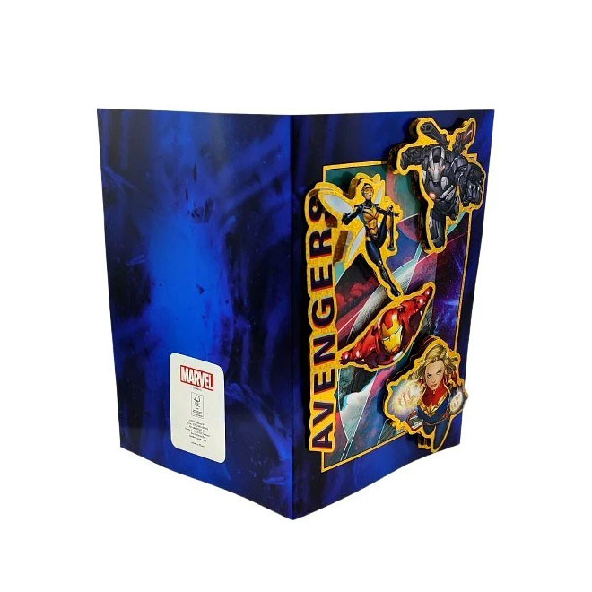 Avengers Marvel 3D Grußkarte
