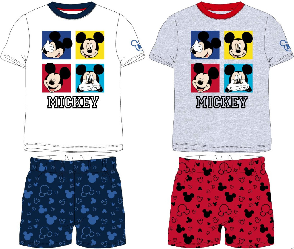 Disney Mickey  Kinder kurze Pyjamas 98-128 cm