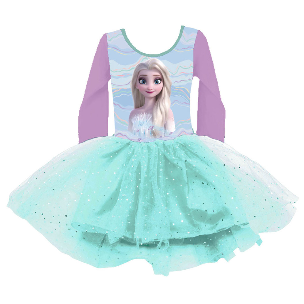 Disney Eiskönigin Wave Kinder Tüll Ballettkleid 4-8 Jahre