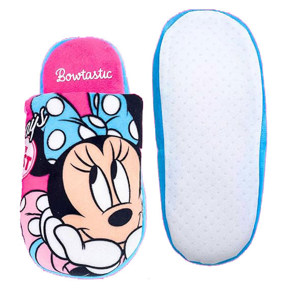 Disney Minnie  Bowtastic Kinderwinterhausschuhe 26-32