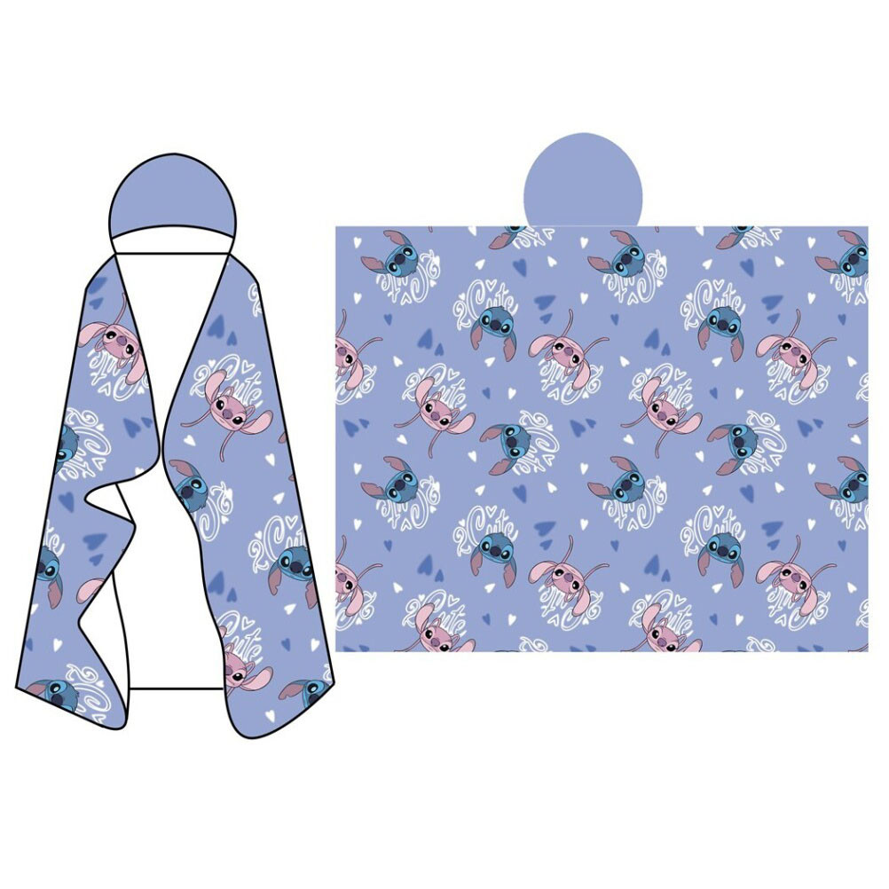 Disney Lilo und Stitch Cutie Kapuzendecke 120x150cm