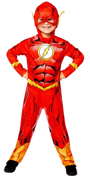 The Flash Kostüm 6-8 Jahre