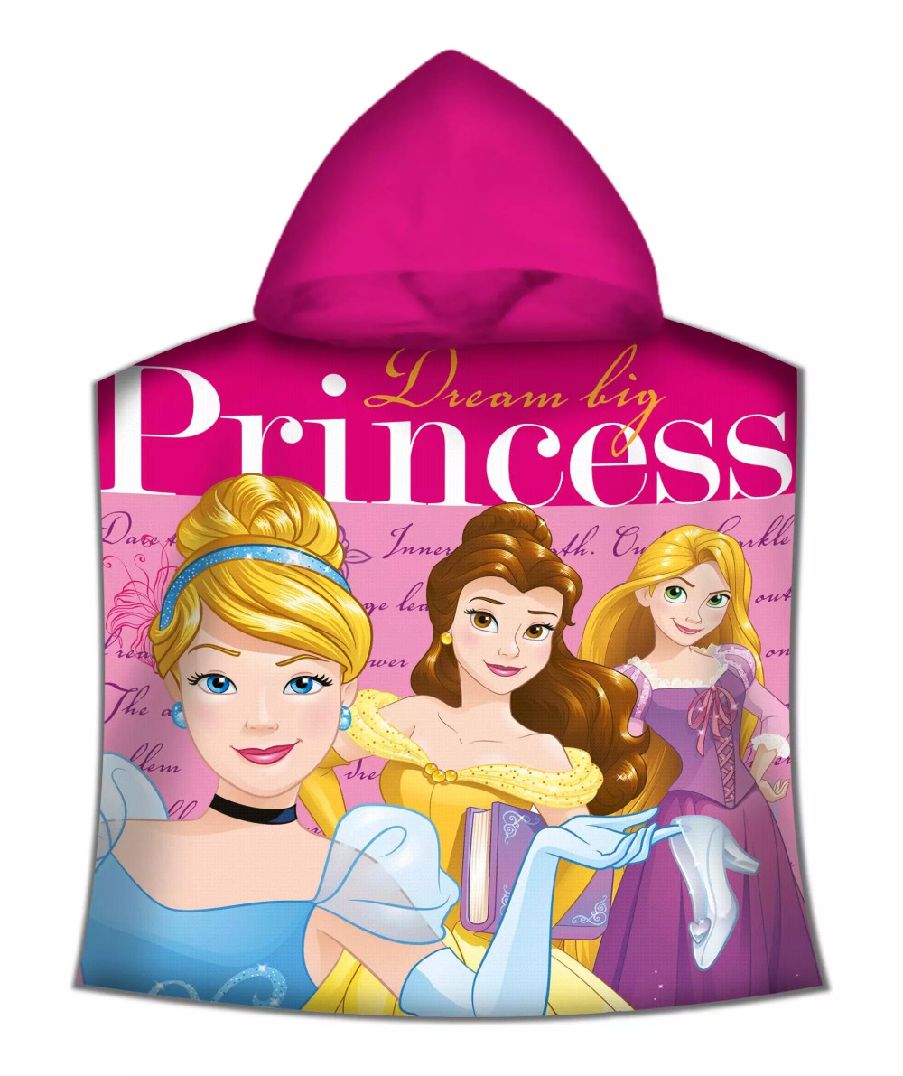 Disney Prinzessin Dream Strandtuch Poncho 50x100 cm (Schnelltrocknend)