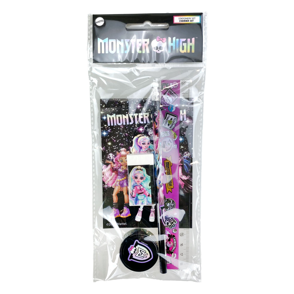 Monster High Crew Schreibwarenset 5-teilig