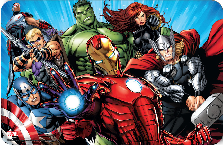 Avengers Tischset 43x28 cm