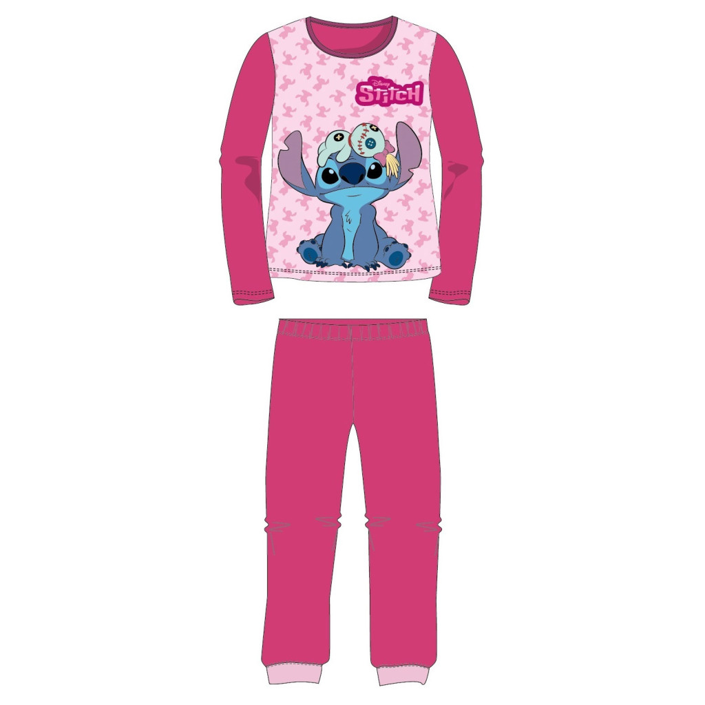 Disney Lilo und Stitch Scrump Kinder langer Schlafanzug 3-8 Jahre