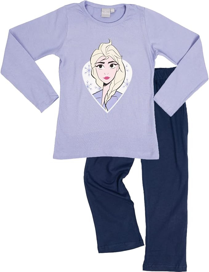 Disney Eiskönigin Kinder lange Pyjama 122/128 cm