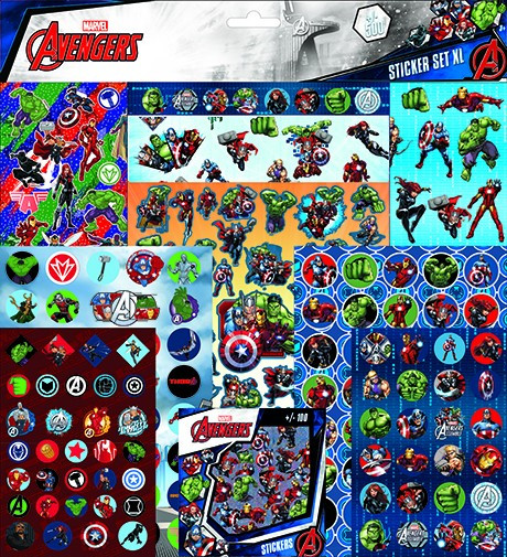 Avengers The Legacy Sticker-Set XL