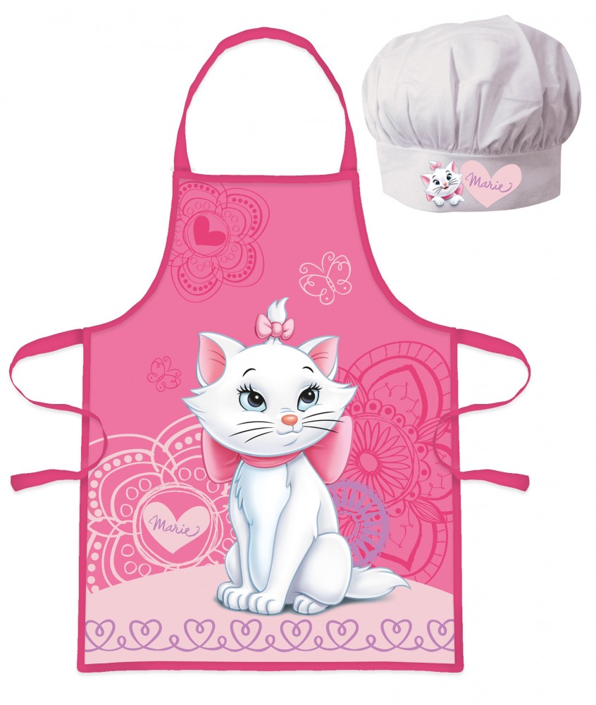 Disney Marie Whiskers  Kinder Schürze 2-teiliges Set
