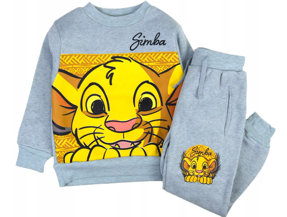 Disney Der König der Löwen Kinder Trainingsanzug, Jogging-Set 92-128 cm