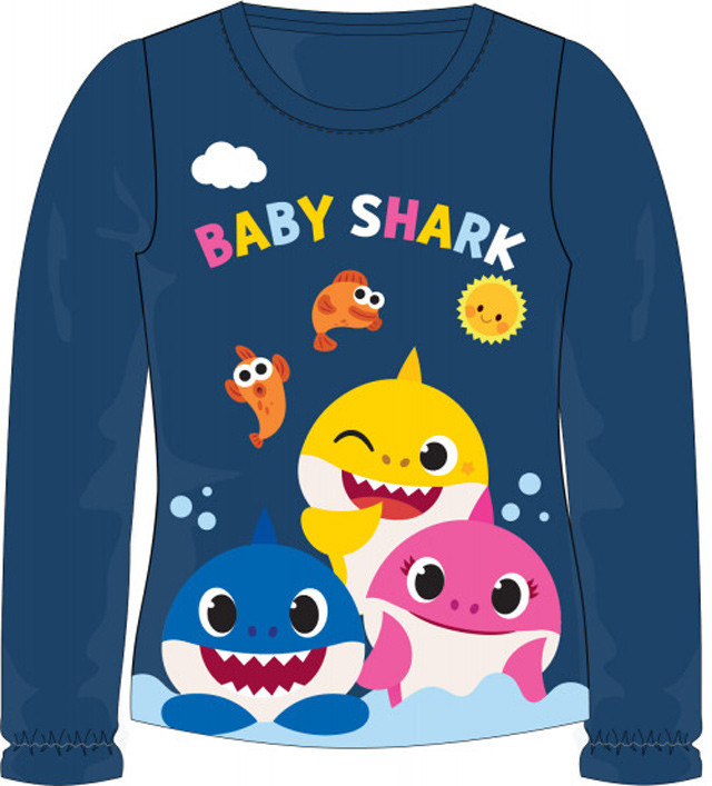 Baby Shark Kinder Langarmshirt 98 cm