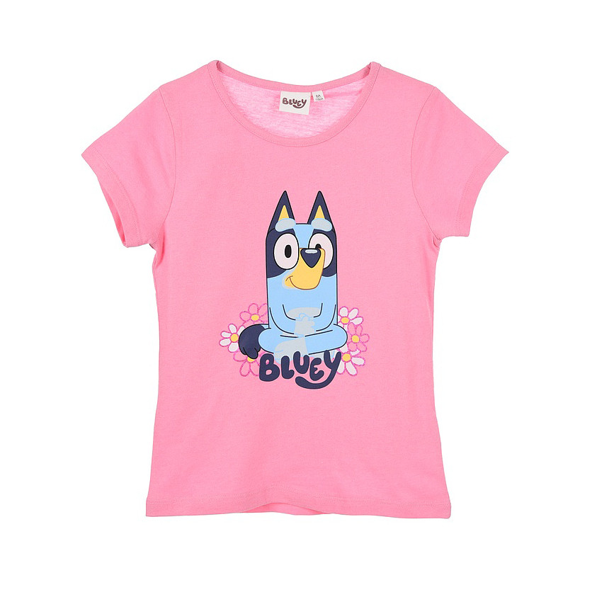 Bluey Kinder Kurzarmshirt, Oberteil 3-6 Jahre