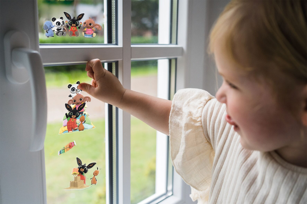 Bing Fun Fensteraufkleberset