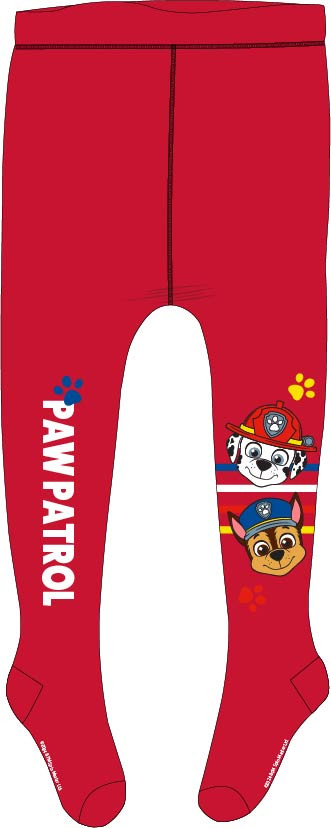 Paw Patrol Red Paw Kinderstrumpfhose 3 - 8 Jahre / 98 - 128 cm