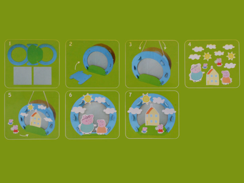 Peppa Wutz Laterne Bastelset
