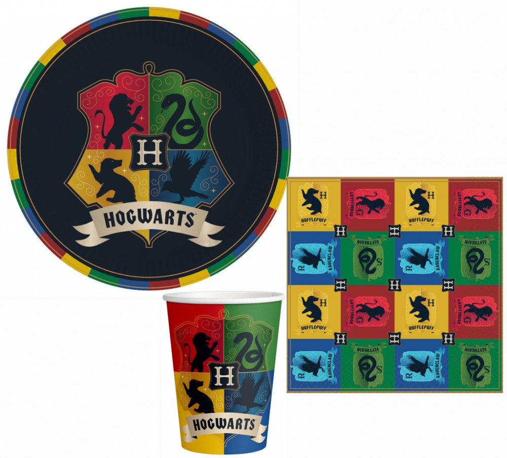 Harry Potter Houses Party-Set 32 Stück