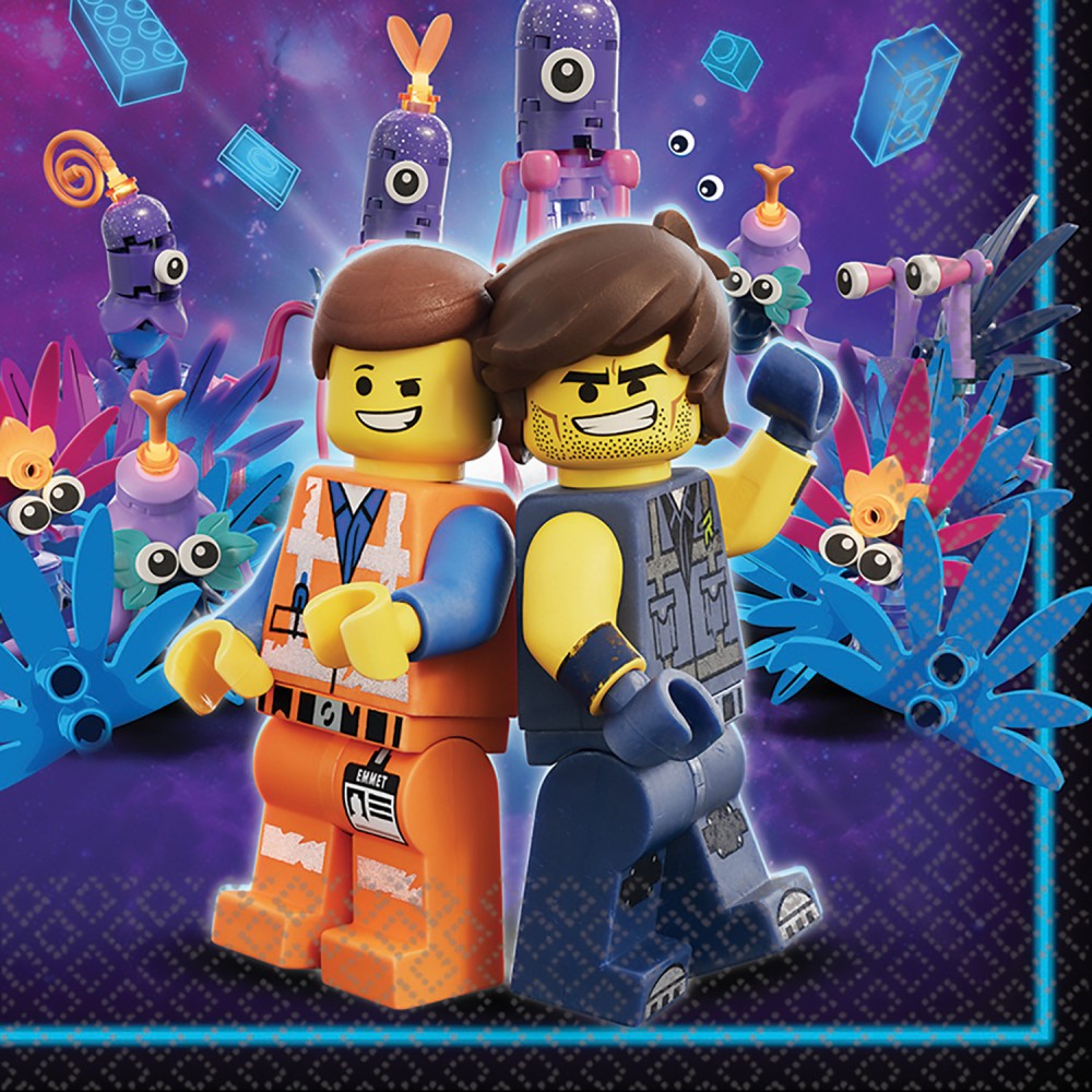 Lego Movie Abenteuer Serviette 16 Stk 33x33 cm