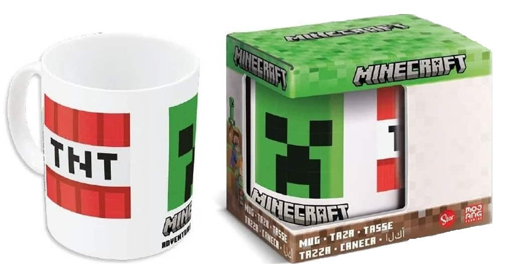 Minecraft Adaptation Porzellantasse 325 ml (11 oz) im Geschenkkarton