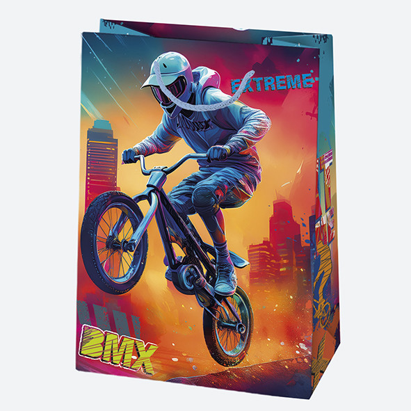 Fahrzeug Extreme Sport-Papier-Geschenktasche, Geschenktasche 23x32x11 cm