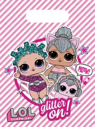LOL Surprise! Glitterati Geschenktasche 6er-Set