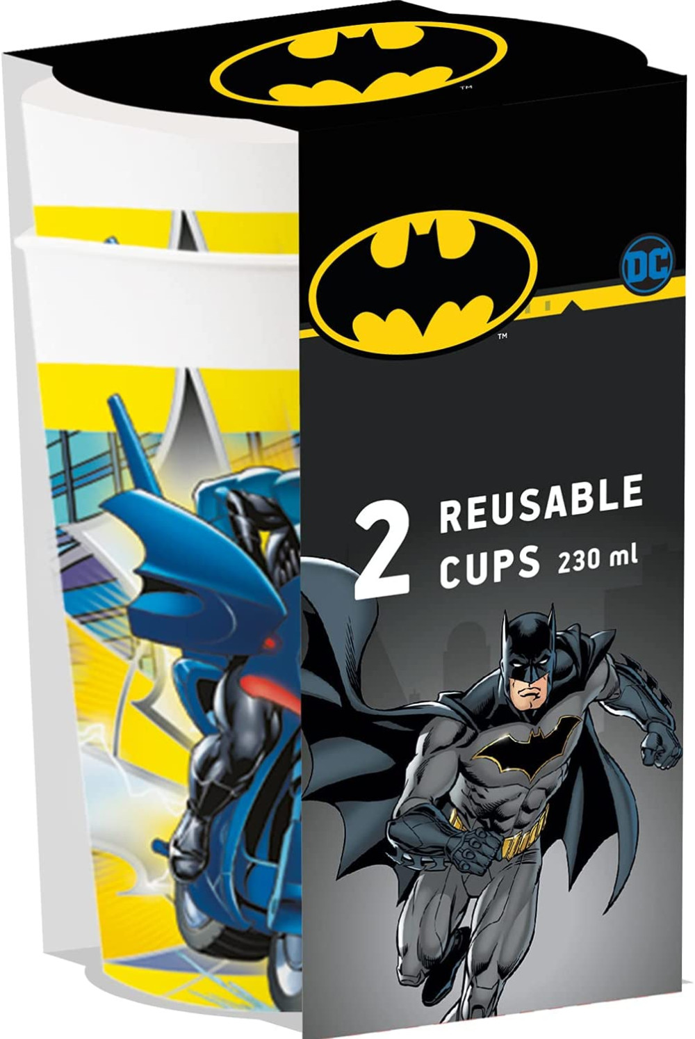 Batman Rogue Rage Kunststoffbecher 2-teiliges Set 230 ml