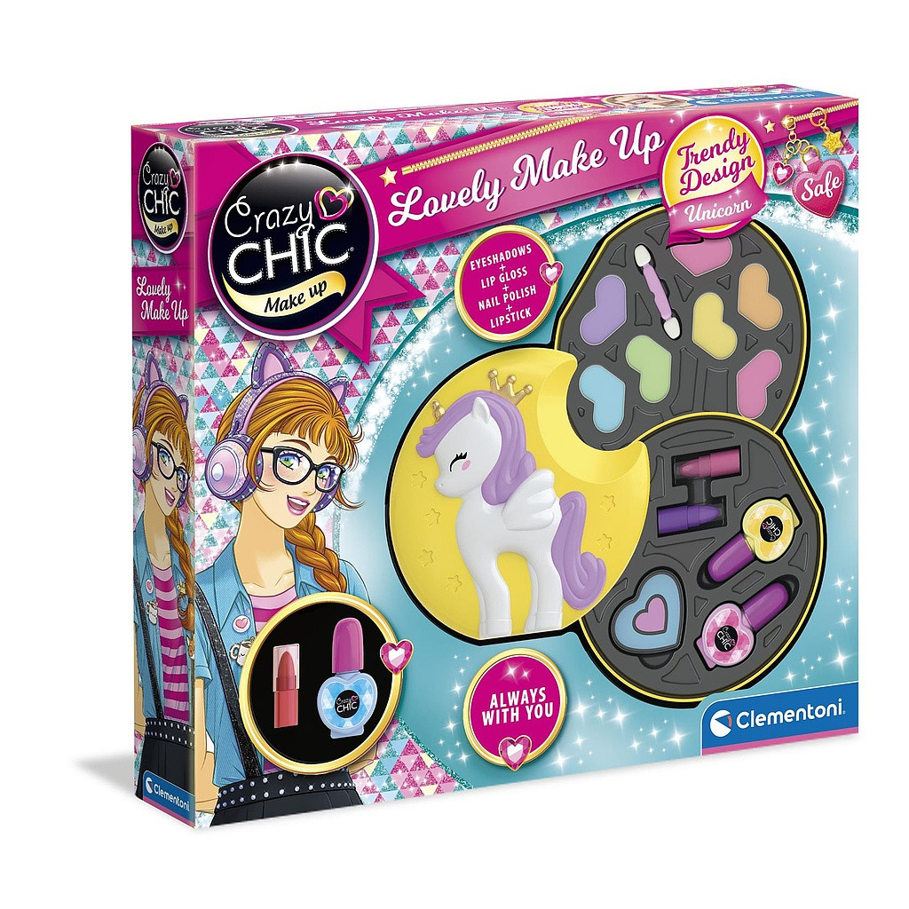 Crazy Chic Lovely Einhorn Schminkset Clementoni