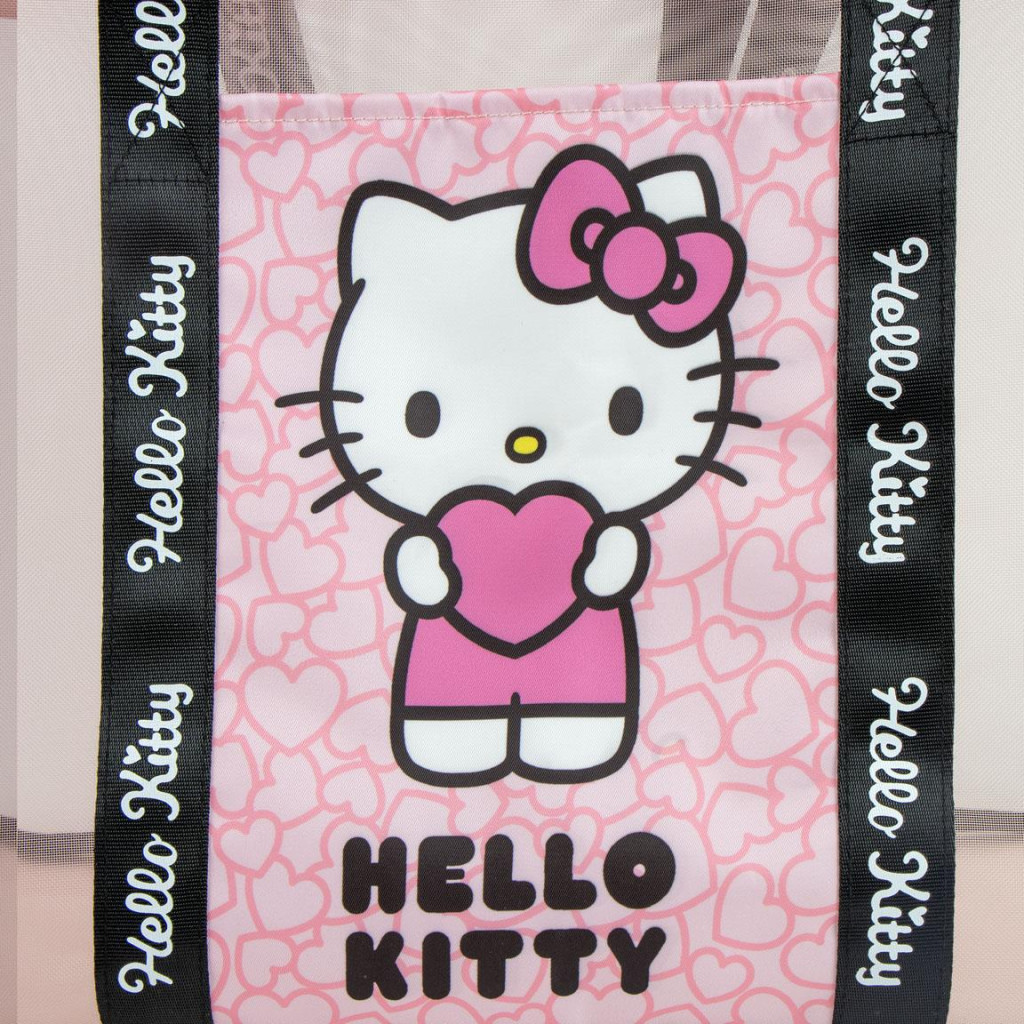 Hello Kitty Premium transparente Strandtasche 62 cm