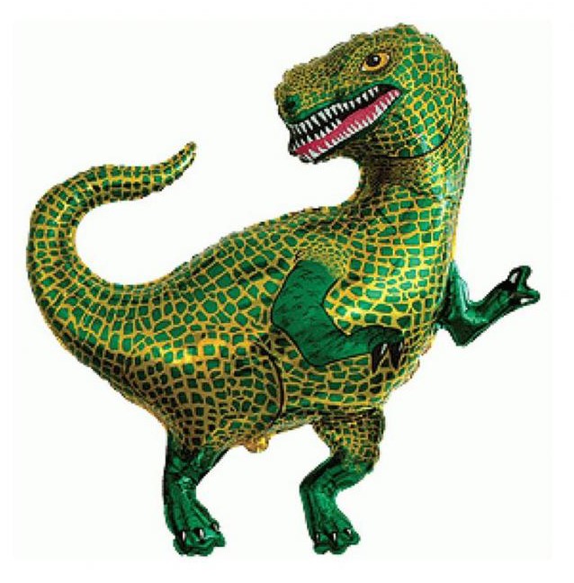 Dinosaurier Tyrannosaurus Folienballon 36 cm (WP)