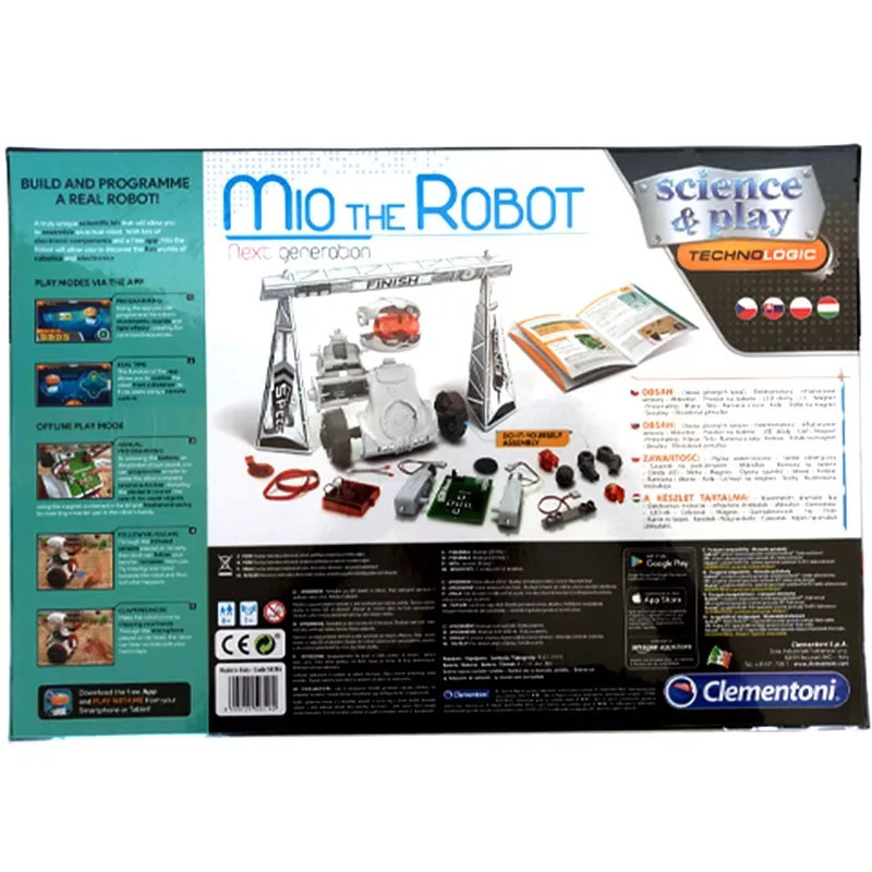 Roboter Mio the robot Programmierbares Spielzeug Mio der Clementoni