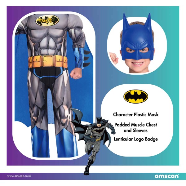 Batman Kostüm 3-4 Jahre