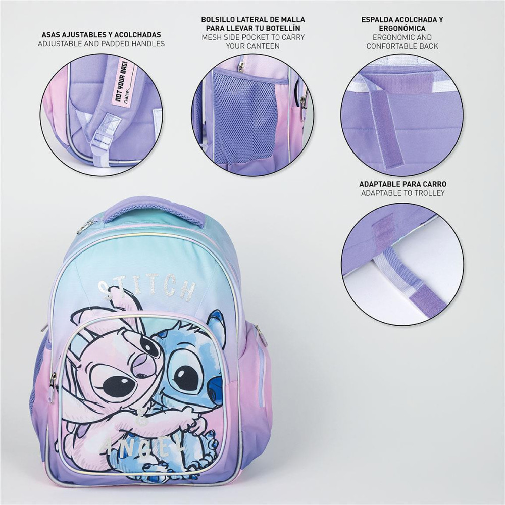 Disney Lilo und Stitch Angel Schultasche, Tasche 42 cm