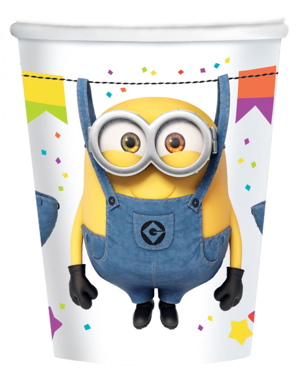 Minions Hooray Papierbecher 8 Stück 250 ml