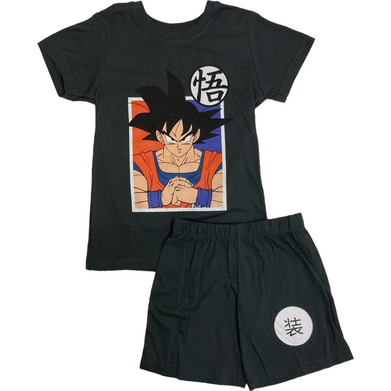 Dragon Ball Saiyan kurze Kinderpyjamas 6-12 Jahre