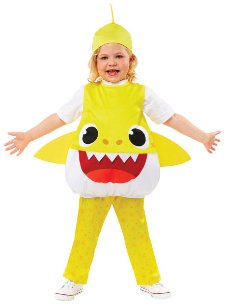 Baby Shark Yellow Kostüm 1-2 Jahre
